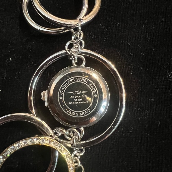 IAN DANIELS Bling Watch ( NEW Battery)NWOT - Picture 5 of 6